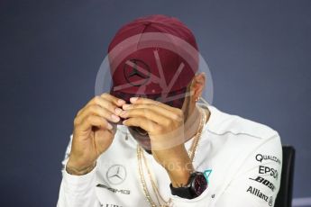 World © Octane Photographic Ltd. Formula 1 - Canadian Grand Prix – Thursday Drivers Press Conference. Lewis Hamilton - Mercedes AMG Petronas F1 Team. Circuit Gilles Villeneuve, Montreal, Canada. Thursday 8th June 2017. Digital Ref: 1847LB1D2311