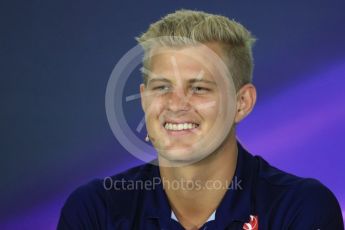 World © Octane Photographic Ltd. Formula 1 - Canadian Grand Prix – Thursday Drivers Press Conference. Marcus Ericsson – Sauber F1 Team. Circuit Gilles Villeneuve, Montreal, Canada. Thursday 8th June 2017. Digital Ref: 1847LB1D2484