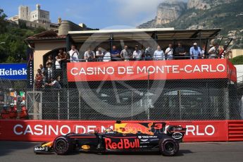 World © Octane Photographic Ltd. Formula 1 - Monaco Grand Prix - Practice 1. Daniel Ricciardo - Red Bull Racing RB13. Monte Carlo, Monaco. Wednesday 24th May 2017. Digital Ref: 1830CB2D9825