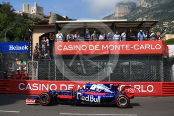 World © Octane Photographic Ltd. Formula 1 - Monaco Grand Prix - Practice 1. Carlos Sainz - Scuderia Toro Rosso STR12. Monte Carlo, Monaco. Wednesday 24th May 2017. Digital Ref: 1830CB2D9828
