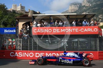 World © Octane Photographic Ltd. Formula 1 - Monaco Grand Prix - Practice 1. Daniil Kvyat - Scuderia Toro Rosso STR12. Monte Carlo, Monaco. Wednesday 24th May 2017. Digital Ref: 1830CB2D9841