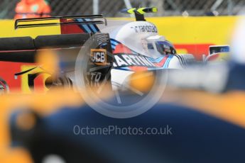 World © Octane Photographic Ltd. Formula 1 - Monaco Grand Prix - Practice 1. Lance Stroll - Williams Martini Racing FW40. Monte Carlo, Monaco. Wednesday 24th May 2017. Digital Ref: 1830CB7D5656