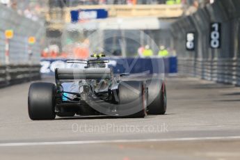 World © Octane Photographic Ltd. Formula 1 - Monaco Grand Prix - Practice 1. Valtteri Bottas - Mercedes AMG Petronas F1 W08 EQ Energy+. Monte Carlo, Monaco. Wednesday 24th May 2017. Digital Ref: 1830CB7D5733