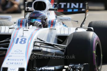 World © Octane Photographic Ltd. Formula 1 - Monaco Grand Prix - Practice 1. Lance Stroll - Williams Martini Racing FW40. Monte Carlo, Monaco. Wednesday 24th May 2017. Digital Ref: 1830CB7D5800