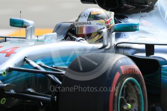 World © Octane Photographic Ltd. Formula 1 - Monaco Grand Prix - Practice 1. Lewis Hamilton - Mercedes AMG Petronas F1 W08 EQ Energy+. Monte Carlo, Monaco. Wednesday 24th May 2017. Digital Ref: 1830CB7D5818