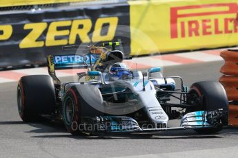 World © Octane Photographic Ltd. Formula 1 - Monaco Grand Prix - Practice 1. Valtteri Bottas - Mercedes AMG Petronas F1 W08 EQ Energy+. Monte Carlo, Monaco. Wednesday 24th May 2017. Digital Ref: 1830CB7D5820
