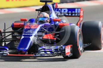 World © Octane Photographic Ltd. Formula 1 - Monaco Grand Prix - Practice 1. Daniil Kvyat - Scuderia Toro Rosso STR12. Monte Carlo, Monaco. Wednesday 24th May 2017. Digital Ref: 1830CB7D6019