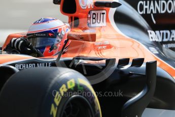 World © Octane Photographic Ltd. Formula 1 - Monaco Grand Prix - Practice 1. Jenson Button - McLaren Honda MCL32. Monte Carlo, Monaco. Wednesday 24th May 2017. Digital Ref: 1830CB7D6044