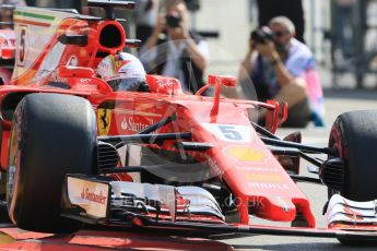 World © Octane Photographic Ltd. Formula 1 - Monaco Grand Prix - Practice 1. Sebastian Vettel - Scuderia Ferrari SF70H. Monte Carlo, Monaco. Wednesday 24th May 2017. Digital Ref: 1830CB7D6053