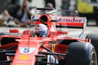 World © Octane Photographic Ltd. Formula 1 - Monaco Grand Prix - Practice 1. Sebastian Vettel - Scuderia Ferrari SF70H. Monte Carlo, Monaco. Wednesday 24th May 2017. Digital Ref: 1830CB7D6058