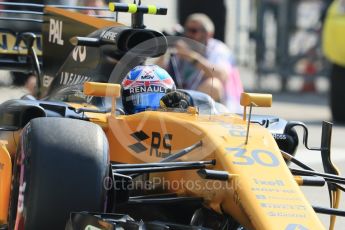 World © Octane Photographic Ltd. Formula 1 - Monaco Grand Prix - Practice 1. Jolyon Palmer - Renault Sport F1 Team R.S.17. Monte Carlo, Monaco. Wednesday 24th May 2017. Digital Ref: 1830CB7D6075