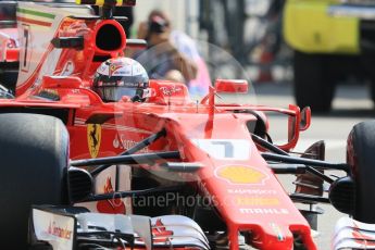 World © Octane Photographic Ltd. Formula 1 - Monaco Grand Prix - Practice 1. Kimi Raikkonen - Scuderia Ferrari SF70H. Monte Carlo, Monaco. Wednesday 24th May 2017. Digital Ref: 1830CB7D6114