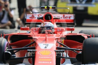 World © Octane Photographic Ltd. Formula 1 - Monaco Grand Prix - Practice 1. Kimi Raikkonen - Scuderia Ferrari SF70H. Monte Carlo, Monaco. Wednesday 24th May 2017. Digital Ref: 1830CB7D6117