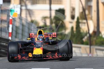 World © Octane Photographic Ltd. Formula 1 - Monaco Grand Prix - Practice 1. Daniel Ricciardo - Red Bull Racing RB13. Monte Carlo, Monaco. Wednesday 24th May 2017. Digital Ref: 1830LB1D6273