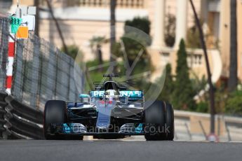 World © Octane Photographic Ltd. Formula 1 - Monaco Grand Prix - Practice 1. Lewis Hamilton - Mercedes AMG Petronas F1 W08 EQ Energy+. Monte Carlo, Monaco. Wednesday 24th May 2017. Digital Ref: 1830LB1D6302
