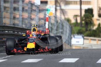 World © Octane Photographic Ltd. Formula 1 - Monaco Grand Prix - Practice 1. Max Verstappen - Red Bull Racing RB13. Monte Carlo, Monaco. Wednesday 24th May 2017. Digital Ref: 1830LB1D6319