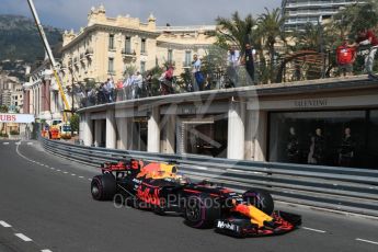 World © Octane Photographic Ltd. Formula 1 - Monaco Grand Prix - Practice 1. Daniel Ricciardo - Red Bull Racing RB13. Monte Carlo, Monaco. Wednesday 24th May 2017. Digital Ref: 1830LB1D6354