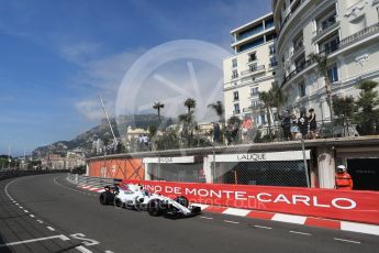 World © Octane Photographic Ltd. Formula 1 - Monaco Grand Prix - Practice 1. Lance Stroll - Williams Martini Racing FW40. Monte Carlo, Monaco. Wednesday 24th May 2017. Digital Ref: 1830LB1D6579