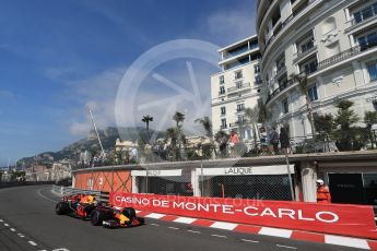 World © Octane Photographic Ltd. Formula 1 - Monaco Grand Prix - Practice 1. Daniel Ricciardo - Red Bull Racing RB13. Monte Carlo, Monaco. Wednesday 24th May 2017. Digital Ref: 1830LB1D6591
