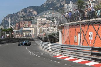 World © Octane Photographic Ltd. Formula 1 - Monaco Grand Prix - Practice 1. Valtteri Bottas - Mercedes AMG Petronas F1 W08 EQ Energy+. Monte Carlo, Monaco. Wednesday 24th May 2017. Digital Ref: 1830LB1D6771