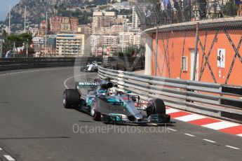 World © Octane Photographic Ltd. Formula 1 - Monaco Grand Prix - Practice 1. Lewis Hamilton - Mercedes AMG Petronas F1 W08 EQ Energy+. Monte Carlo, Monaco. Wednesday 24th May 2017. Digital Ref: 1830LB1D6783