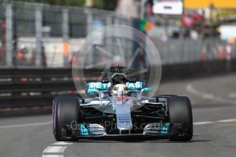 World © Octane Photographic Ltd. Formula 1 - Monaco Grand Prix - Practice 1. Lewis Hamilton - Mercedes AMG Petronas F1 W08 EQ Energy+. Monte Carlo, Monaco. Wednesday 24th May 2017. Digital Ref: 1830LB1D6888