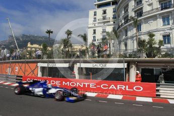 World © Octane Photographic Ltd. Formula 1 - Monaco Grand Prix - Practice 1. Marcus Ericsson – Sauber F1 Team C36. Monte Carlo, Monaco. Wednesday 24th May 2017. Digital Ref: 1830LB1L9336