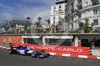 World © Octane Photographic Ltd. Formula 1 - Monaco Grand Prix - Practice 1. Marcus Ericsson – Sauber F1 Team C36. Monte Carlo, Monaco. Wednesday 24th May 2017. Digital Ref: 1830LB1L9336