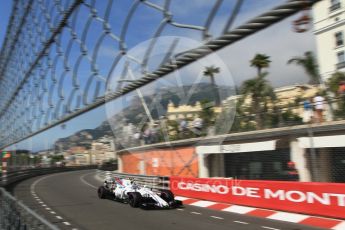 World © Octane Photographic Ltd. Formula 1 - Monaco Grand Prix - Practice 1. Lance Stroll - Williams Martini Racing FW40. Monte Carlo, Monaco. Wednesday 24th May 2017. Digital Ref: 1830LB1L9338