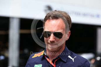 World © Octane Photographic Ltd. Formula 1 - Monaco Grand Prix - Practice 1. Christian Horner - Team Principal of Red Bull Racing. Monte Carlo, Monaco. Wednesday 24th May 2017. Digital Ref: 1830LB2D9859