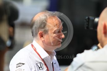 World © Octane Photographic Ltd. Formula 1 - Monaco Grand Prix - Practice 2. – Jonathan Neale – Chief Operating Officer at McLaren Technology Group. Monte Carlo, Monaco. Wednesday 24th May 2017. Digital Ref: 1832CB1L9557