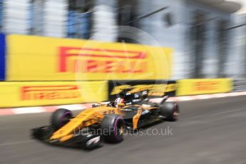 World © Octane Photographic Ltd. Formula 1 - Monaco Grand Prix - Practice 2. Nico Hulkenberg - Renault Sport F1 Team R.S.17. Monte Carlo, Monaco. Wednesday 24th May 2017. Digital Ref: 1832CB2D0119