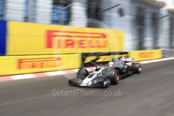 World © Octane Photographic Ltd. Formula 1 - Monaco Grand Prix - Practice 2. Kevin Magnussen - Haas F1 Team VF-17. Monte Carlo, Monaco. Wednesday 24th May 2017. Digital Ref: 1832CB2D0121