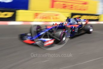 World © Octane Photographic Ltd. Formula 1 - Monaco Grand Prix - Practice 2. Daniil Kvyat - Scuderia Toro Rosso STR12. Monte Carlo, Monaco. Wednesday 24th May 2017. Digital Ref: 1832CB2D0123