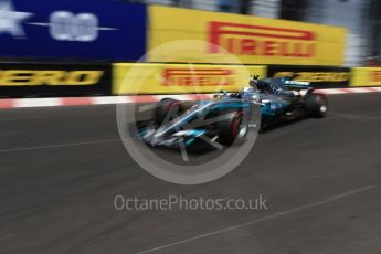 World © Octane Photographic Ltd. Formula 1 - Monaco Grand Prix - Practice 2. Valtteri Bottas - Mercedes AMG Petronas F1 W08 EQ Energy+. Monte Carlo, Monaco. Wednesday 24th May 2017. Digital Ref: 1832CB2D0184