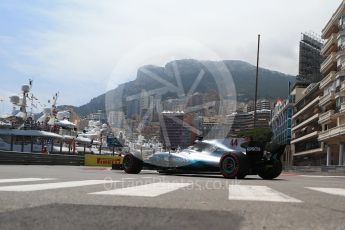 World © Octane Photographic Ltd. Formula 1 - Monaco Grand Prix - Practice 2. Lewis Hamilton - Mercedes AMG Petronas F1 W08 EQ Energy+. Monte Carlo, Monaco. Wednesday 24th May 2017. Digital Ref: 1832CB2D0186