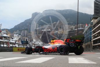World © Octane Photographic Ltd. Formula 1 - Monaco Grand Prix - Practice 2. Max Verstappen - Red Bull Racing RB13. Monte Carlo, Monaco. Wednesday 24th May 2017. Digital Ref: 1832CB2D0189