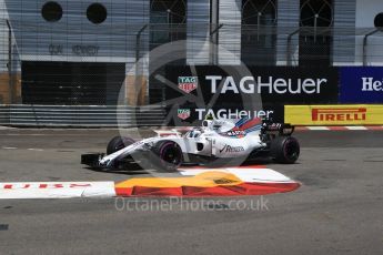 World © Octane Photographic Ltd. Formula 1 - Monaco Grand Prix - Practice 2. Lance Stroll - Williams Martini Racing FW40. Monte Carlo, Monaco. Wednesday 24th May 2017. Digital Ref: 1832CB2D0234