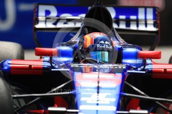 World © Octane Photographic Ltd. Formula 1 - Monaco Grand Prix - Practice 2. Carlos Sainz - Scuderia Toro Rosso STR12. Monte Carlo, Monaco. Wednesday 24th May 2017. Digital Ref: 1832LB1D6979