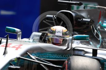 World © Octane Photographic Ltd. Formula 1 - Monaco Grand Prix - Practice 2. Lewis Hamilton - Mercedes AMG Petronas F1 W08 EQ Energy+. Monte Carlo, Monaco. Wednesday 24th May 2017. Digital Ref: 1832LB1D7016