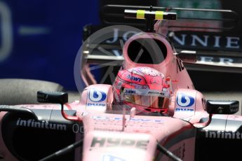 World © Octane Photographic Ltd. Formula 1 - Monaco Grand Prix - Practice 2. Esteban Ocon - Sahara Force India VJM10. Monte Carlo, Monaco. Wednesday 24th May 2017. Digital Ref: 1832LB1D7157