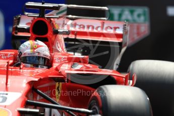 World © Octane Photographic Ltd. Formula 1 - Monaco Grand Prix - Practice 2. Sebastian Vettel - Scuderia Ferrari SF70H. Monte Carlo, Monaco. Wednesday 24th May 2017. Digital Ref: 1832LB1D7167