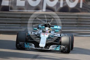 World © Octane Photographic Ltd. Formula 1 - Monaco Grand Prix - Practice 2. Lewis Hamilton - Mercedes AMG Petronas F1 W08 EQ Energy+. Monte Carlo, Monaco. Wednesday 24th May 2017. Digital Ref: 1832LB1D7257