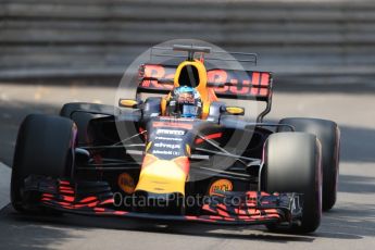 World © Octane Photographic Ltd. Formula 1 - Monaco Grand Prix - Practice 2. Daniel Ricciardo - Red Bull Racing RB13. Monte Carlo, Monaco. Wednesday 24th May 2017. Digital Ref: 1832LB1D7415