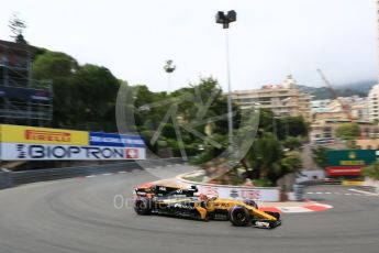 World © Octane Photographic Ltd. Formula 1 - Monaco Grand Prix - Practice 2. Nico Hulkenberg - Renault Sport F1 Team R.S.17. Monte Carlo, Monaco. Wednesday 24th May 2017. Digital Ref: 1832LB5D0378