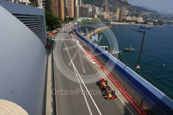 World © Octane Photographic Ltd. Formula 1 - Monaco Grand Prix - Practice 2. Max Verstappen - Red Bull Racing RB13. Monte Carlo, Monaco. Wednesday 24th May 2017. Digital Ref: 1832LB5D0781