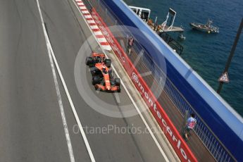 World © Octane Photographic Ltd. Formula 1 - Monaco Grand Prix - Practice 2. Jenson Button - McLaren Honda MCL32. Monte Carlo, Monaco. Wednesday 24th May 2017. Digital Ref: 1832LB5D0806
