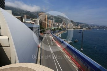 World © Octane Photographic Ltd. Formula 1 - Monaco Grand Prix - Practice 2. Sergio Perez - Sahara Force India VJM10. Monte Carlo, Monaco. Wednesday 24th May 2017. Digital Ref: 1832LB5D0846