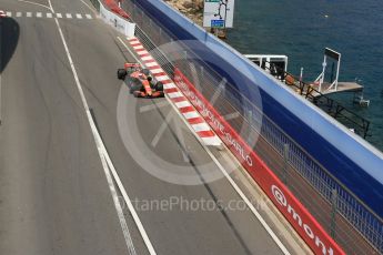 World © Octane Photographic Ltd. Formula 1 - Monaco Grand Prix - Practice 2. Jenson Button - McLaren Honda MCL32. Monte Carlo, Monaco. Wednesday 24th May 2017. Digital Ref: 1832LB5D0895