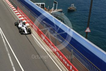 World © Octane Photographic Ltd. Formula 1 - Monaco Grand Prix - Practice 2. Lance Stroll - Williams Martini Racing FW40. Monte Carlo, Monaco. Wednesday 24th May 2017. Digital Ref: 1832LB5D0902